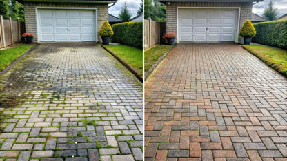 Driveway Pressure Washing