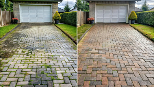Driveway Pressure Washing
